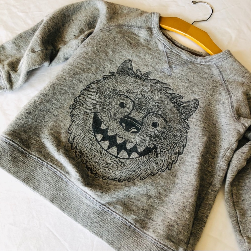 Carter’s KID Monster Sweatshirt, Sz 7